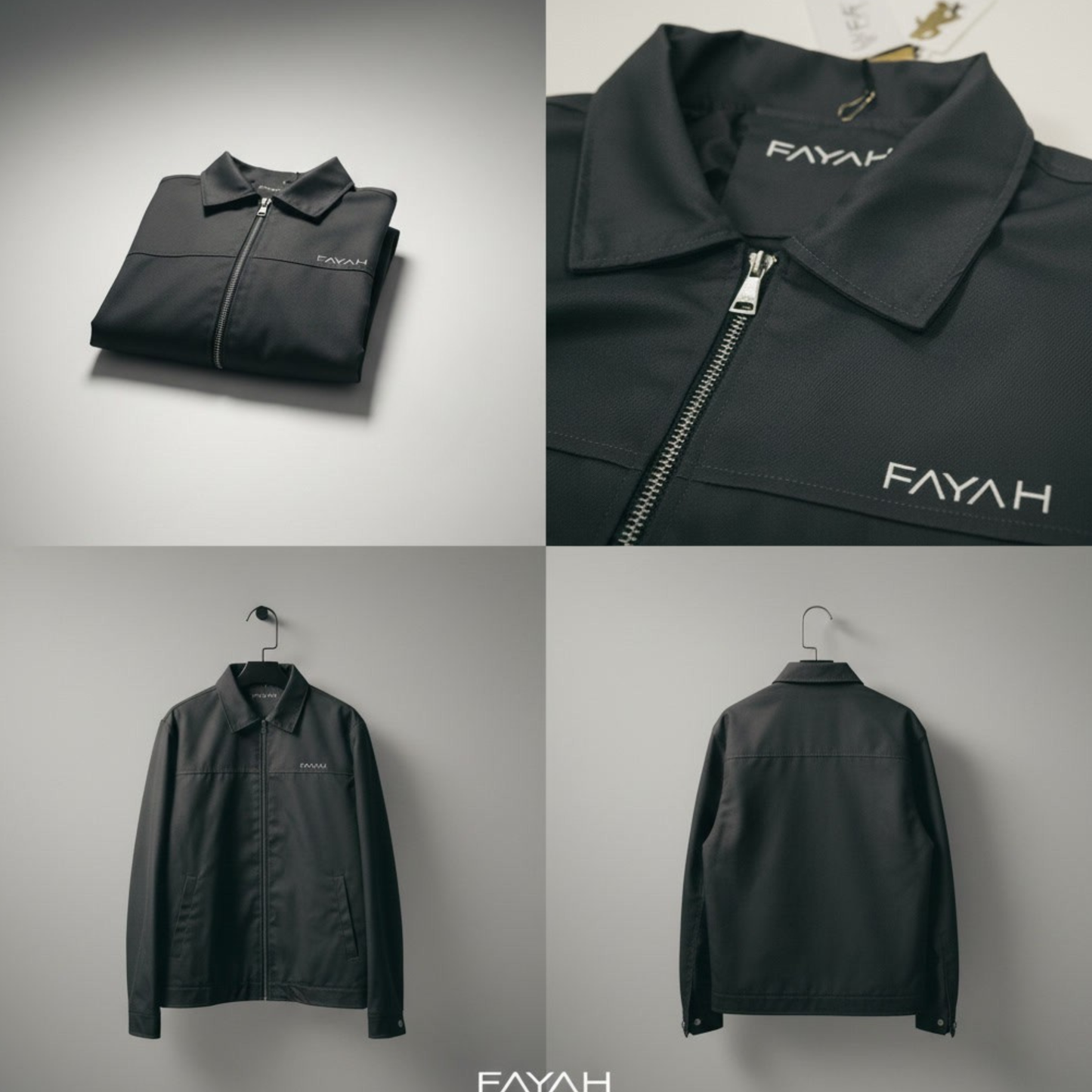CENIZA FIELD JACKET DARK GREY