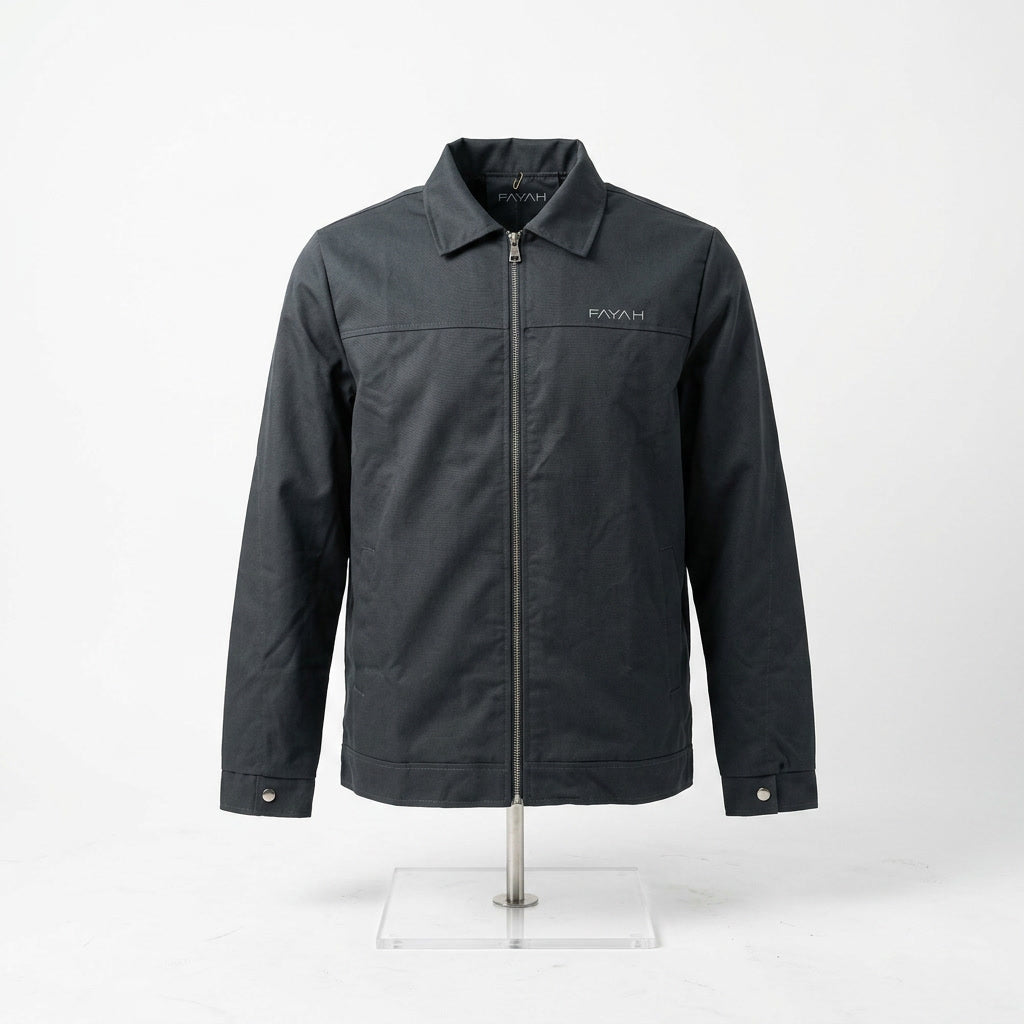 CENIZA FIELD JACKET DARK GREY